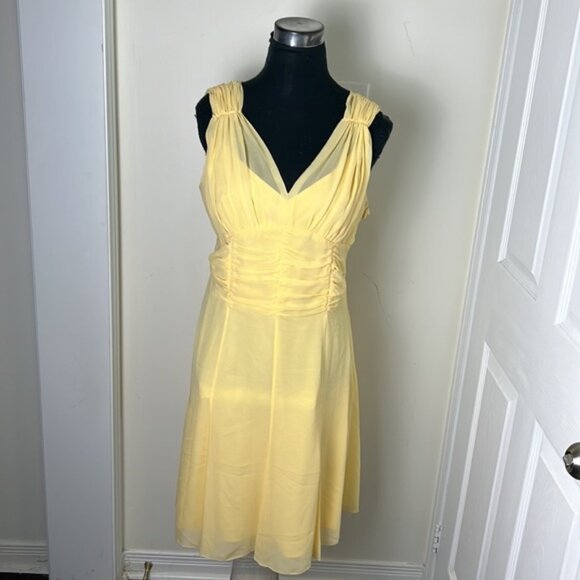 Silk Fit Flared shift Dress Size Large - Picture 1 of 14